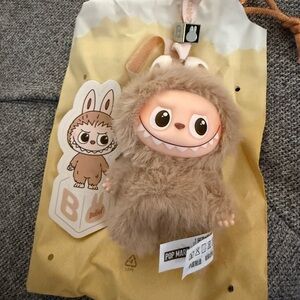 New Authentic Pin For Love Labubu Letter B Pop Mart